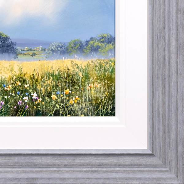 Roots Of The Land by Allan Morgan, original painting, detail