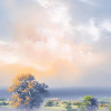Where The Light Comes To Rest by Allan Morgan, original painting, detail