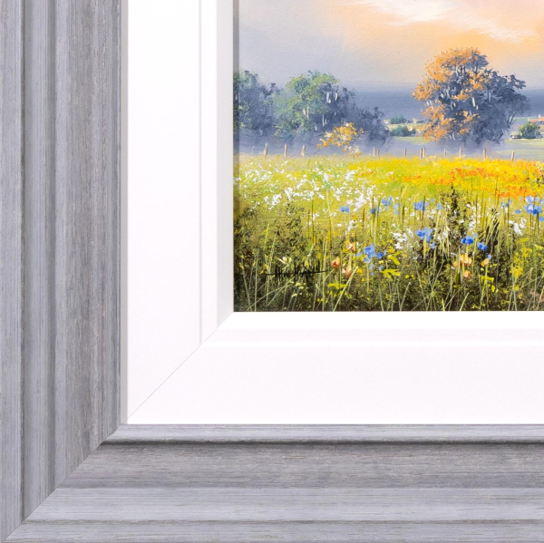 Where The Light Comes To Rest by Allan Morgan, original painting, detail