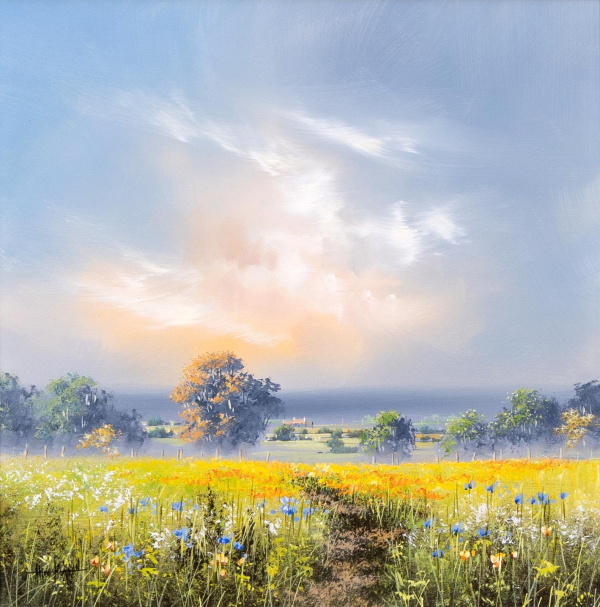 Where The Light Comes To Rest by Allan Morgan, original painting