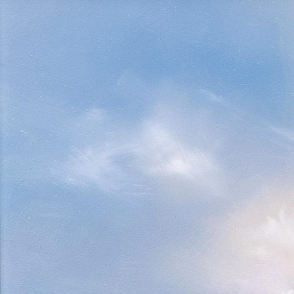 The Scenic Route Home by Allan Morgan, original painting, detail
