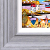 Good Vibes & High Tides by Rozanne Bell, original painting, detail