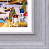 Good Vibes & High Tides by Rozanne Bell, original painting, detail