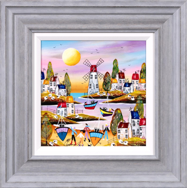 Good Vibes & High Tides by Rozanne Bell, original painting