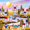 Good Vibes & High Tides by Rozanne Bell, original painting