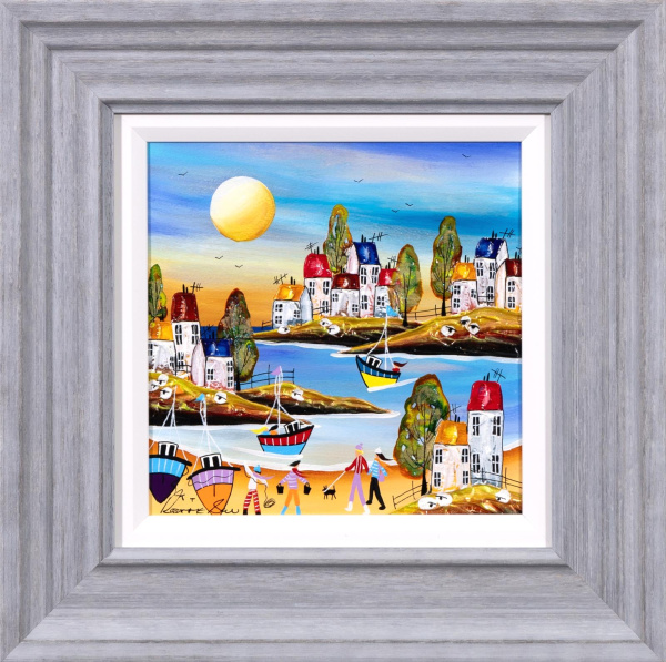 Vitamin Sea by Rozanne Bell, original painting
