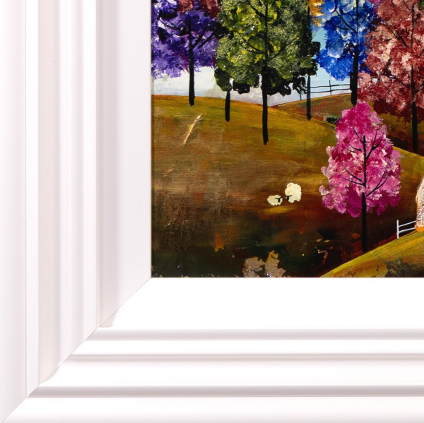 Nothing Fancy, Just Magic by Rozanne Bell, original painting