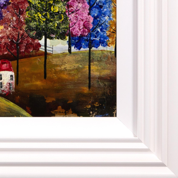Nothing Fancy, Just Magic by Rozanne Bell, original painting