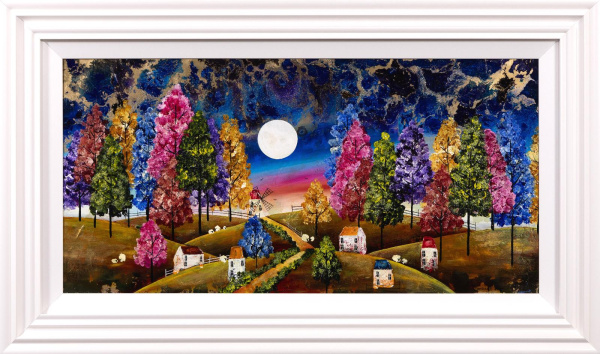 Nothing Fancy, Just Magic by Rozanne Bell, original painting