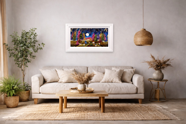 Nothing Fancy, Just Magic by Rozanne Bell, original painting