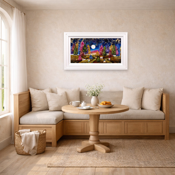 Nothing Fancy, Just Magic by Rozanne Bell, original painting