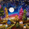 Nothing Fancy, Just Magic by Rozanne Bell, original painting