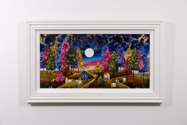 Nothing Fancy, Just Magic by Rozanne Bell, original painting