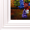 Everything Looks Better Right Now by Rozanne Bell, original painting, detail