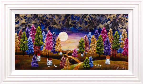 Everything Looks Better Right Now by Rozanne Bell, original painting