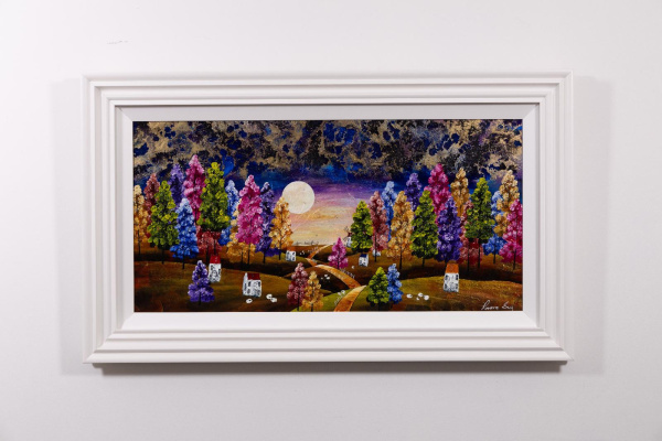 Everything Looks Better Right Now by Rozanne Bell, original painting