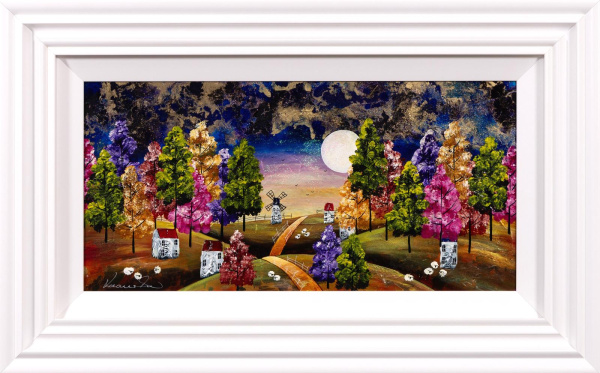 Moonlight Mystery by Rozanne Bell, original painting