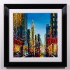Rush Hour Reverie, NYC by Simon Wright, original painting