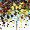 London Life by Simon Wright, original painting, detail