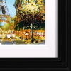 Eiffel Tower at Dusk by Simon Wright, original painting, detail