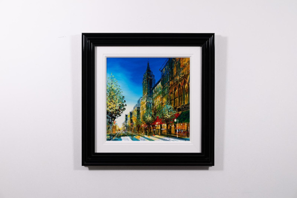 Midtown Glow by Simon Wright, original painting