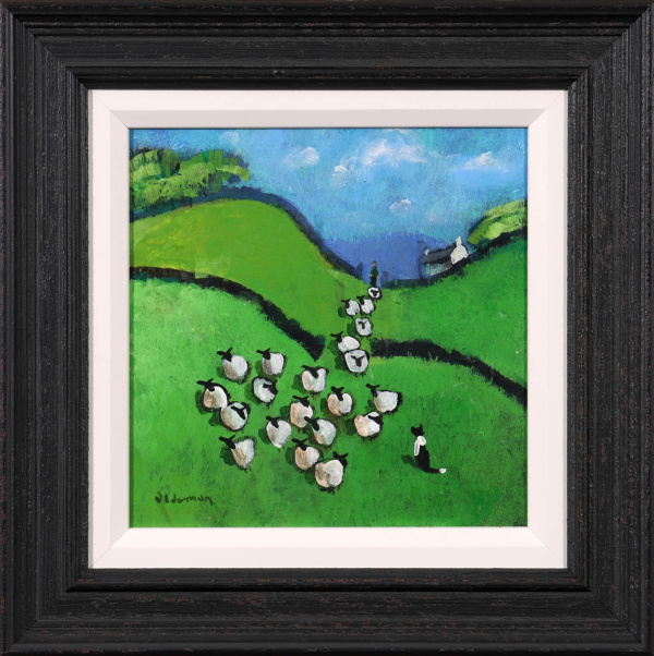 Morning Muster by David Alderman, original painting
