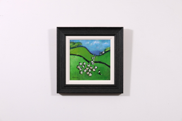 Morning Muster by David Alderman, original painting