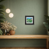 Team Work by David Alderman, original painting, in room