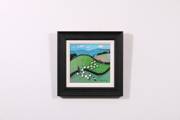 Team Work by David Alderman, original painting