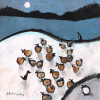 Still Out In The Cold! by David Alderman, original painting