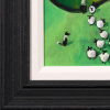 Two Tribes by David Alderman, original painting, detail