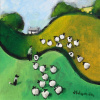 Two Tribes by David Alderman, original painting