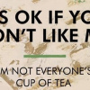 It’s Okay If You Don’t Like Me by Hue Folk, limited edition print, detail