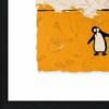 Hang On by Hue Folk, limited edition print, detail
