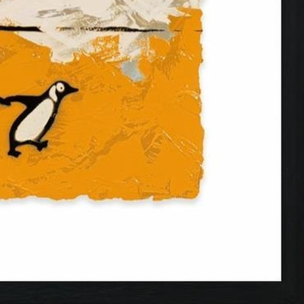 Hang On by Hue Folk, limited edition print, detail