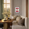 I Speak Fluent Sarcasm by Hue Folk, limited edition print, in room