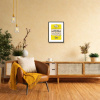 When Life Gives You Lemons by Hue Folk, limited edition print, in room
