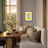 You Think I’m Sarcastic by Hue Folk, limited edition print, in room