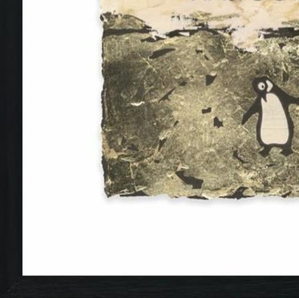 It’s Okay If You Don’t Like Me (Gold Leaf) by Hue Folk, limited edition print, detail