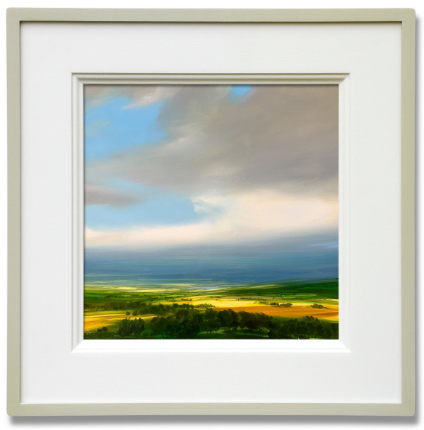 Blue Sky Breaks by Harry Brioche, original painting