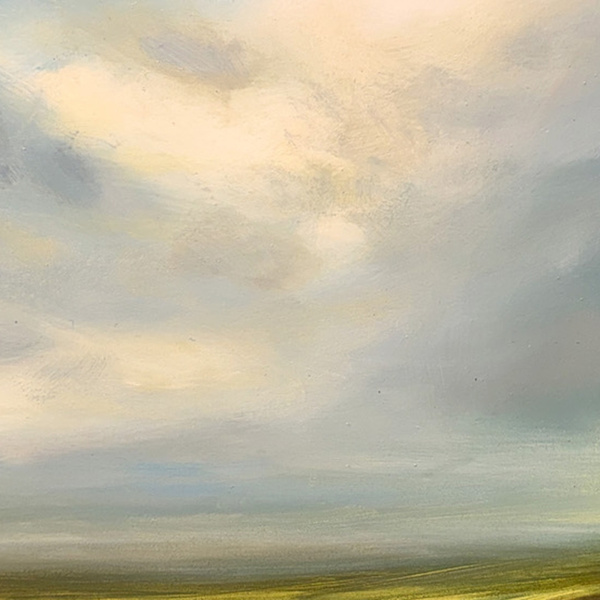 Fields Of Gold by Harry Brioche, original painting, detail