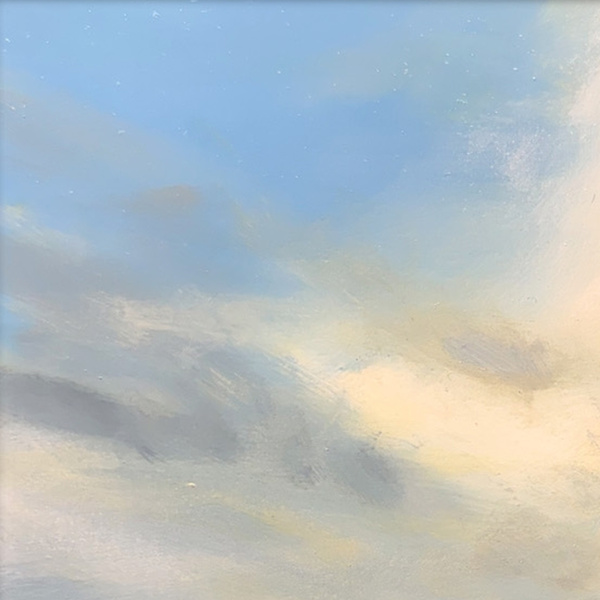 Fields Of Gold by Harry Brioche, original painting, detail