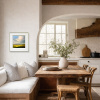 Fields Of Gold by Harry Brioche, original painting, in room