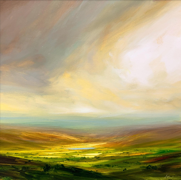 Gleaming Bright by Harry Brioche, original painting