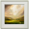 Illuminated Hills by Harry Brioche, original painting