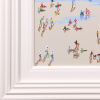 Summer Gathering by Paola Cassais, original painting, detail