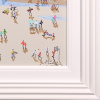 Summer Gathering by Paola Cassais, original painting, detail