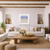 Summer Gathering by Paola Cassais, original painting, in room