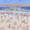 Summer Gathering by Paola Cassais, original painting