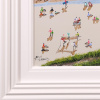 Sun, Sand & Company by Paola Cassais, original painting, detail